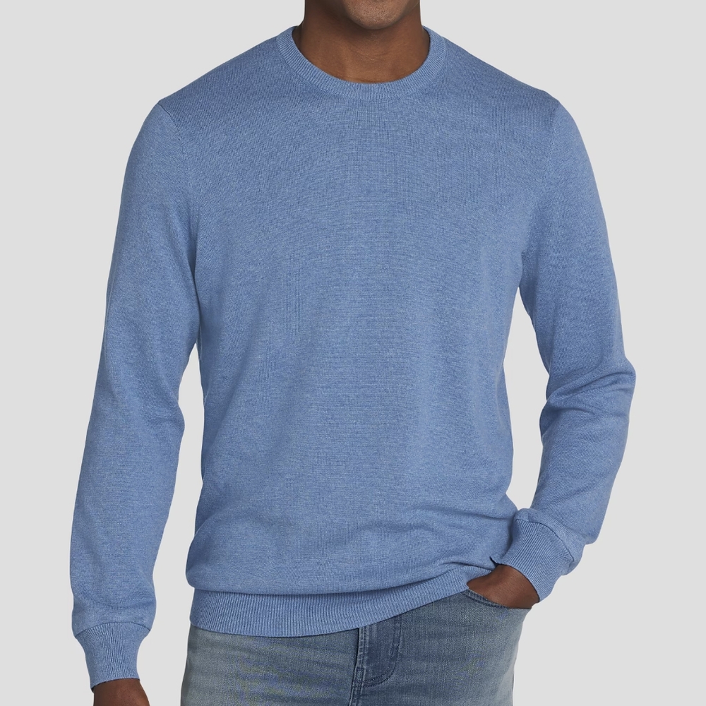 NWT Joseph Abboud Long Sleeve Pima Sweater